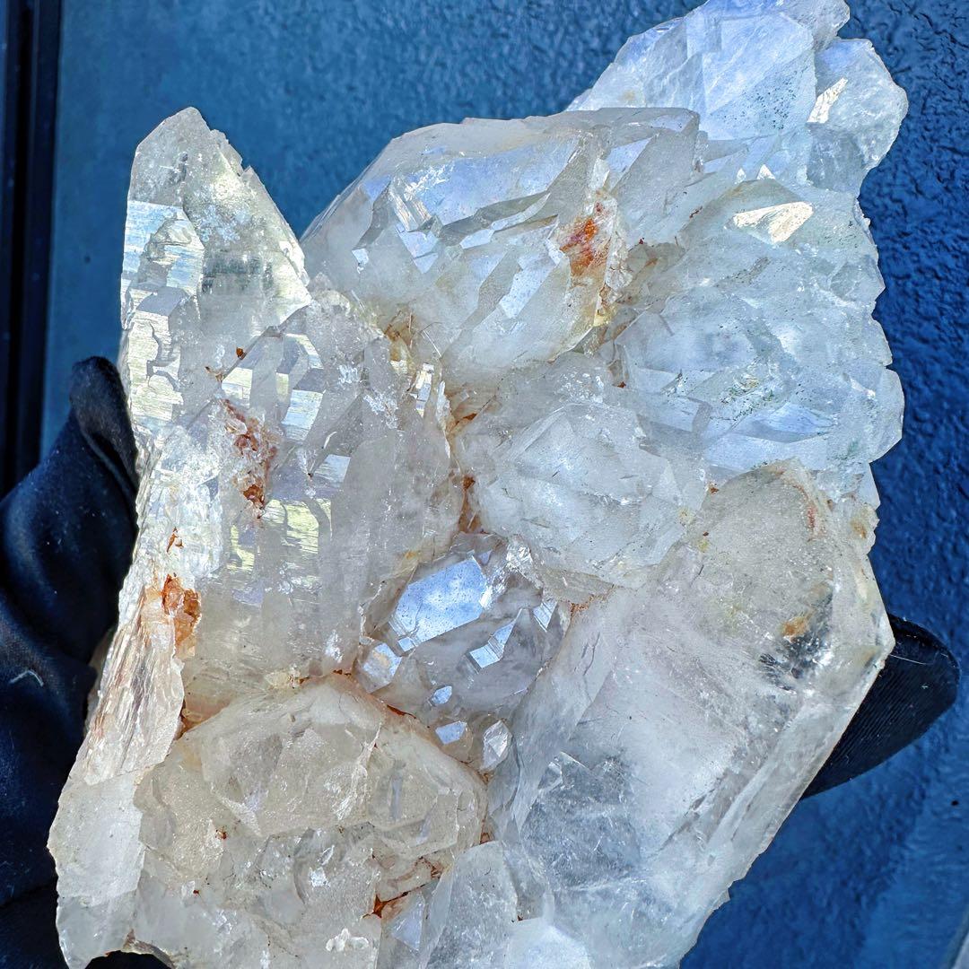 希少❗️高級品 ❗キラキラ☆超綺麗♡超強いパワー ヒマラヤ水晶クラスターA1484