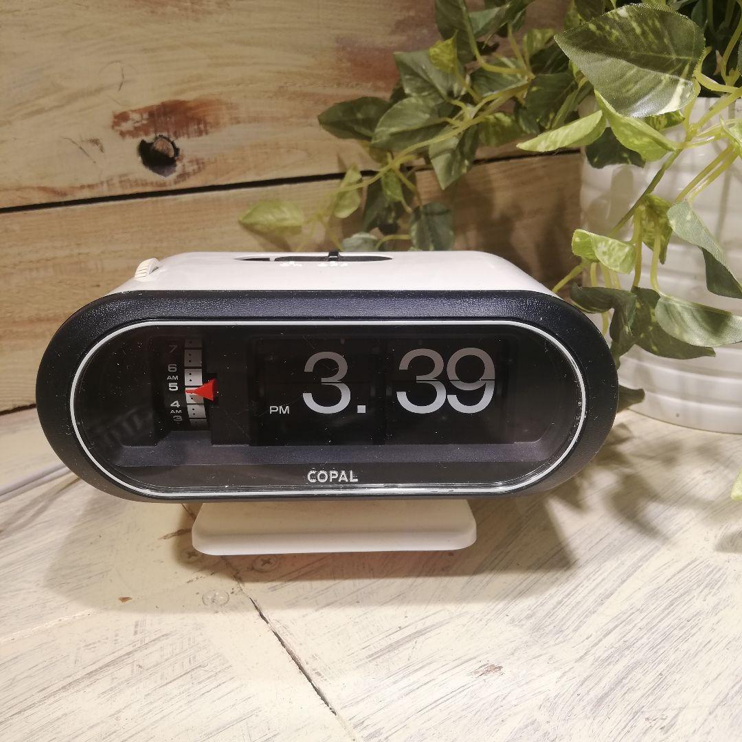 M♦希少 良品 COPAL フリップ時計 パタパタ時計　昭和レトロ