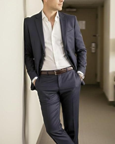 【新品・未使用】minca ビジネスベルト ブラック　最高級 栃木レザー