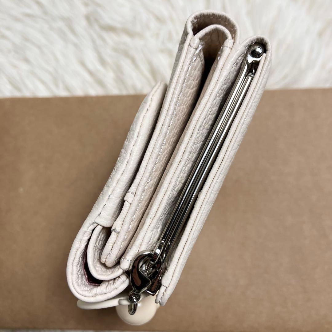 未使用✨ ジルスチュアート ルナティ がま口 トリフォールド