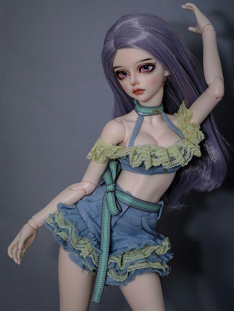 Q14 bjd 1/4 ドール本体 Cai　球体関節人形 ハンドメイド