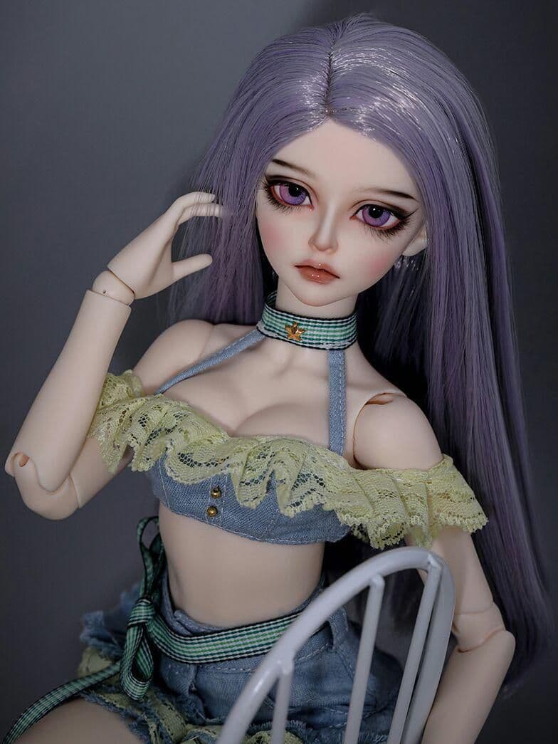 Q14 bjd 1/4 ドール本体 Cai　球体関節人形 ハンドメイド