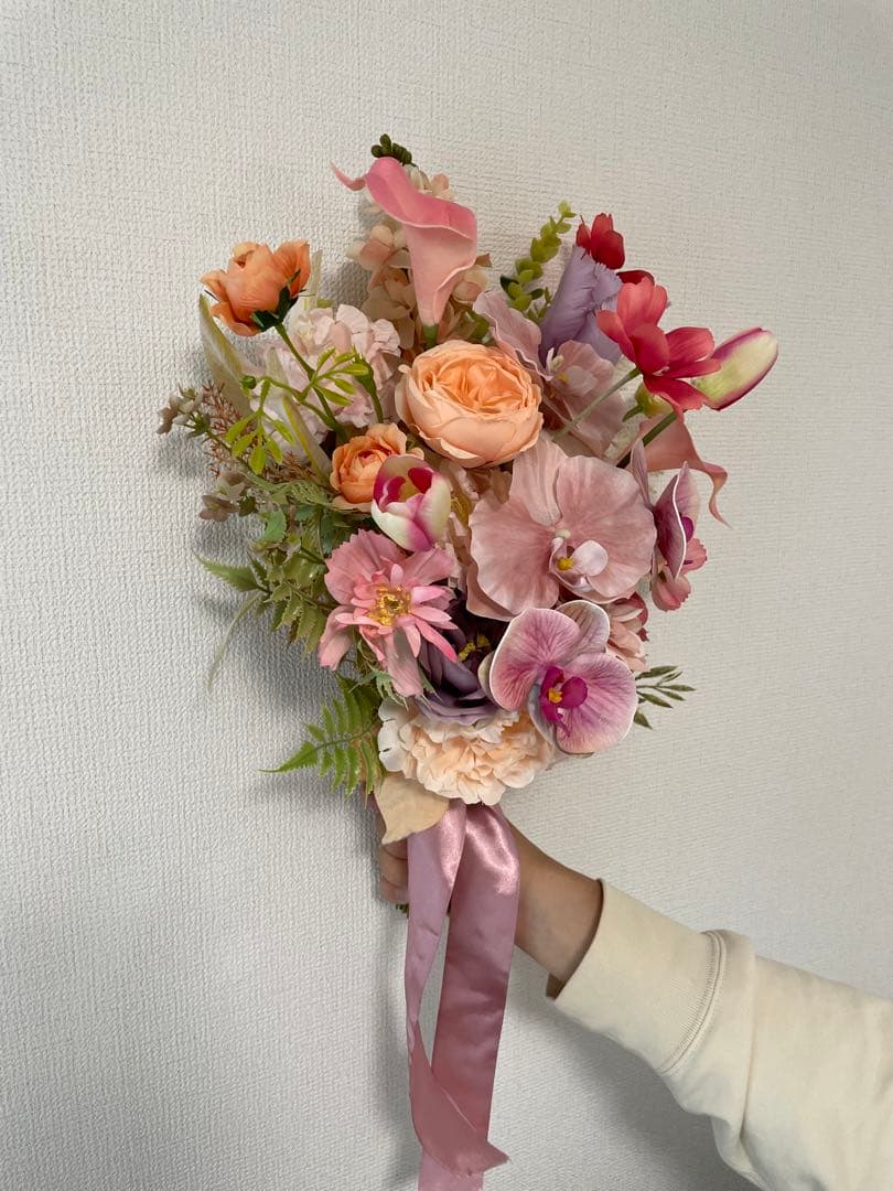 アーティシャルフラワーブーケ、ブートニア