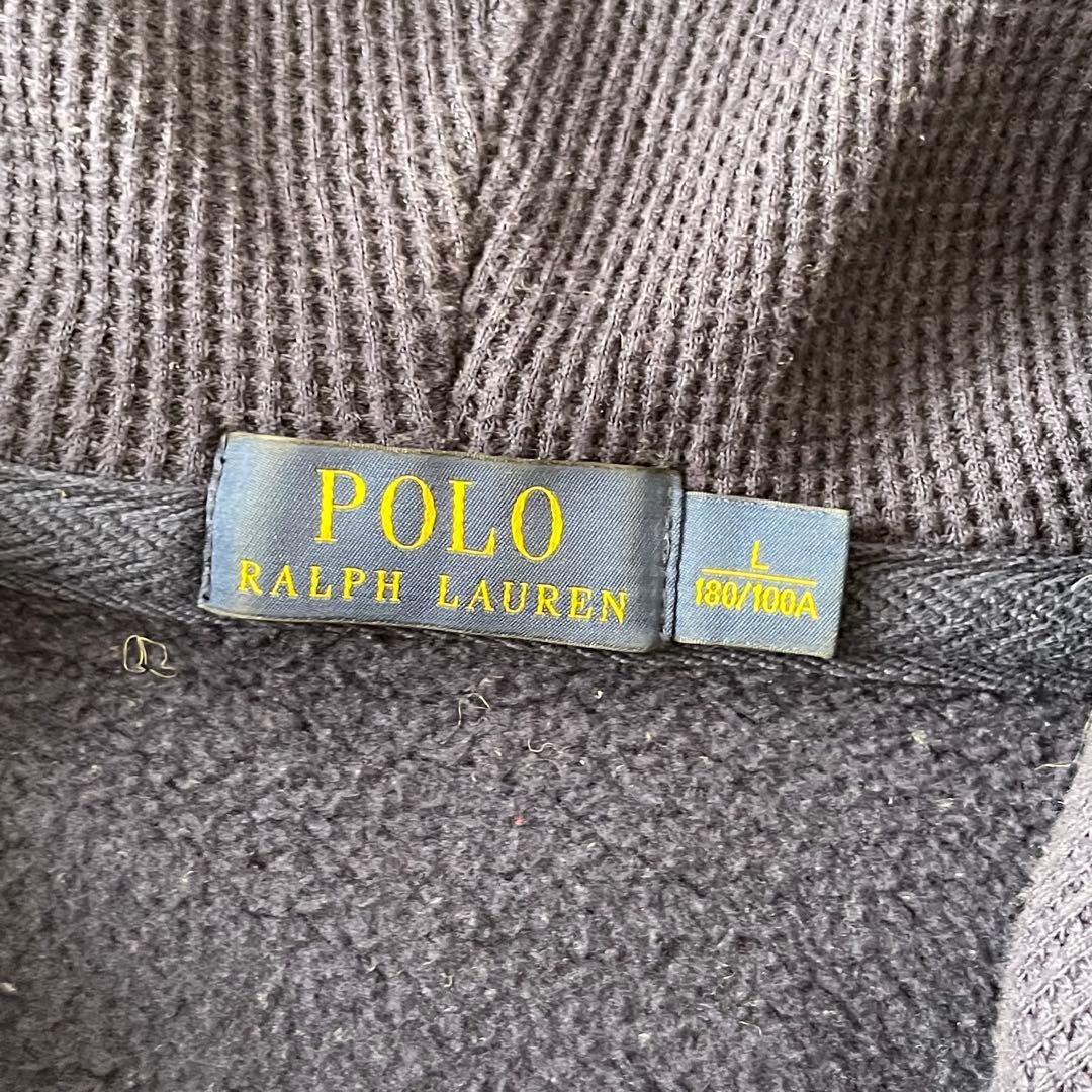 Polo Ralph lauren ラルフローレン ZIP パーカー 紺 L