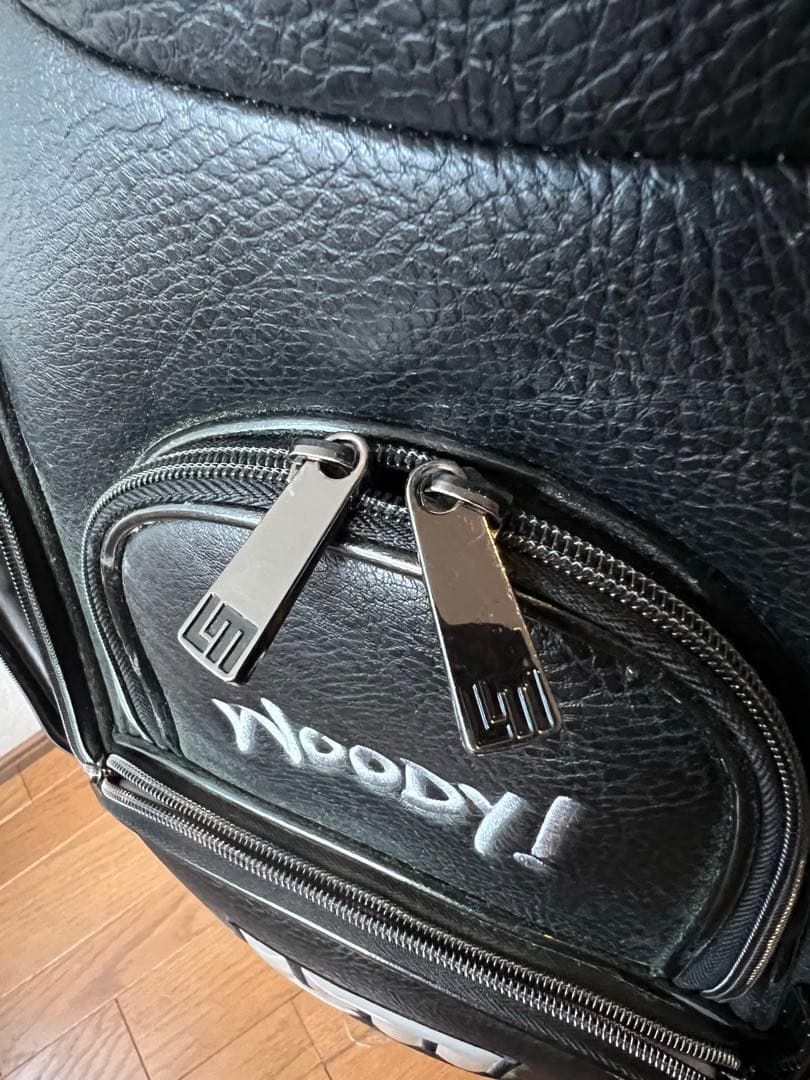 ラウドマウスシャガデリックシルバー刺繍柄ゴルフバッグ