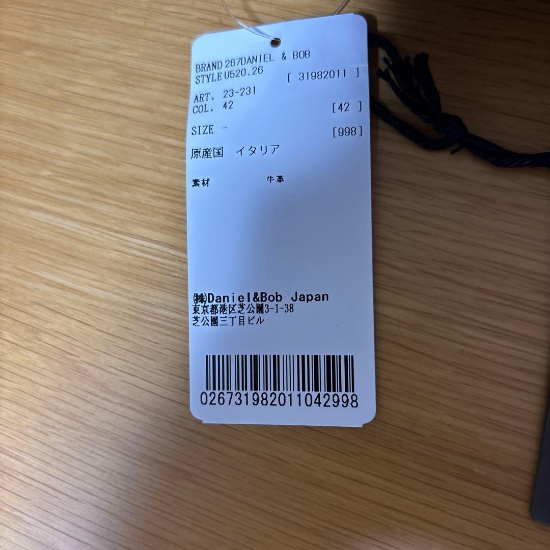 Daniel＆Bob ダニエル＆ボブ 2WAYショルダー トートバッグ