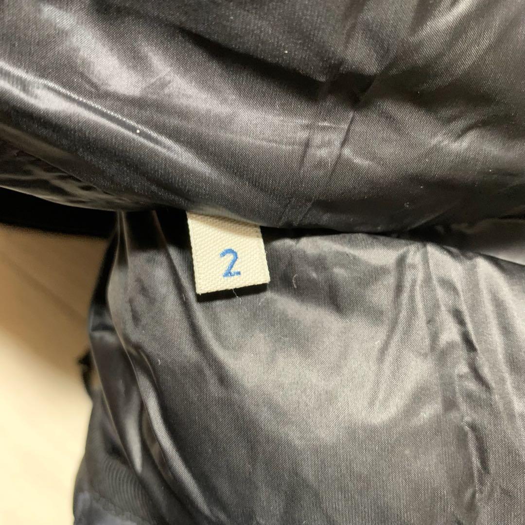 【大人気】モンクレール　 HERMINE エルミンヌ　2 ブラック　5D220