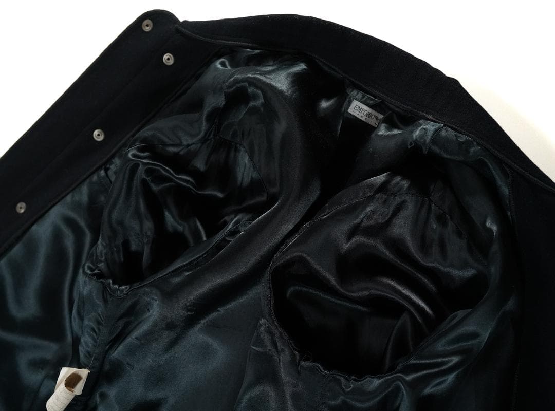 イタリア製 90s EMPORIO ARMANI マキシ丈 ロングコート 50