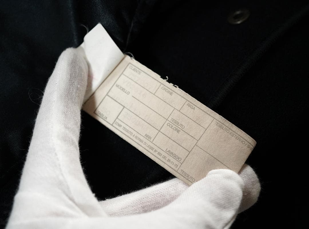 イタリア製 90s EMPORIO ARMANI マキシ丈 ロングコート 50