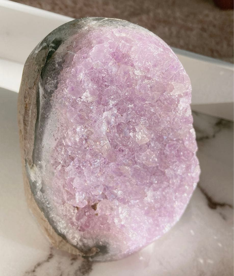 ブラジル産 アメジスト クラスター ドーム 天然石