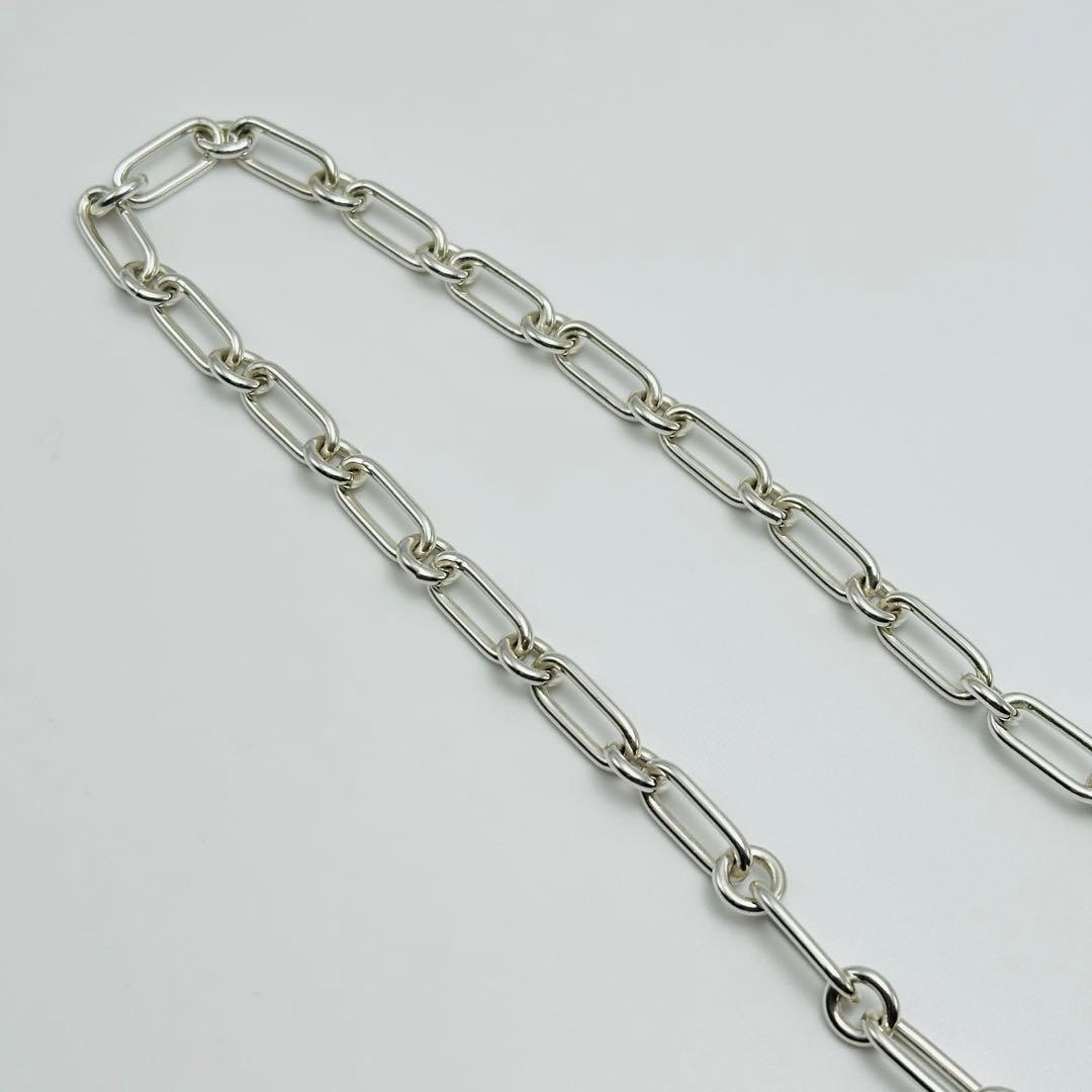 GUCCI トムフォード期　ID オーバルリンクチェーン　シルバーネックレス