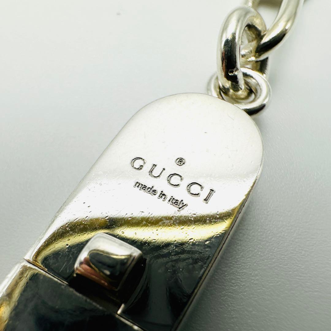 GUCCI トムフォード期　ID オーバルリンクチェーン　シルバーネックレス