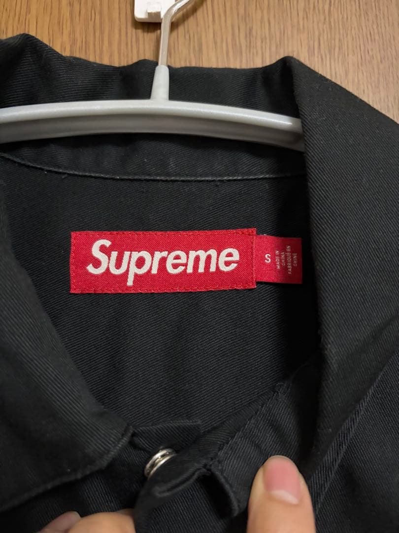 トップス supreme Rhinestone Pin Up S/S Work Shirt