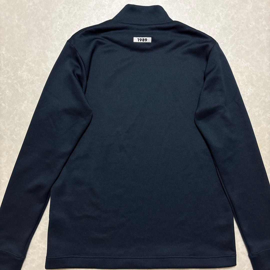 パーリーゲイツ★中厚手ストレッチ★ロゴ多め★モックネック【メンズ サイズ5（L】