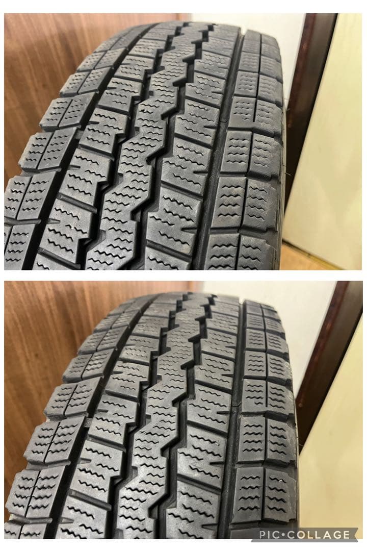 2021年製 ダンロップ 中古冬タイヤ 195/80R15 LT 4本セット