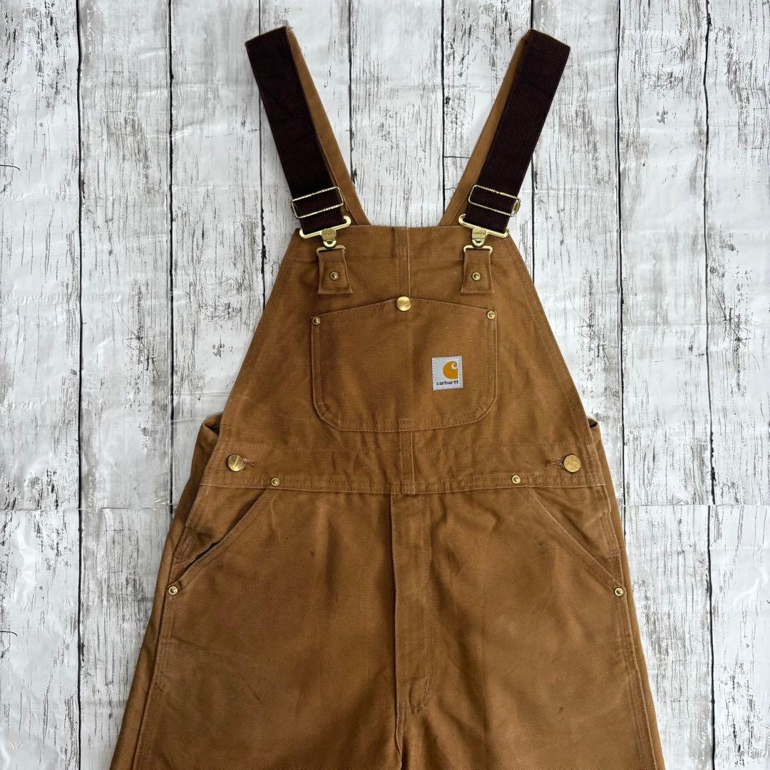 Carhartt カーハート ダック地 ダブルニー オーバーオール XL