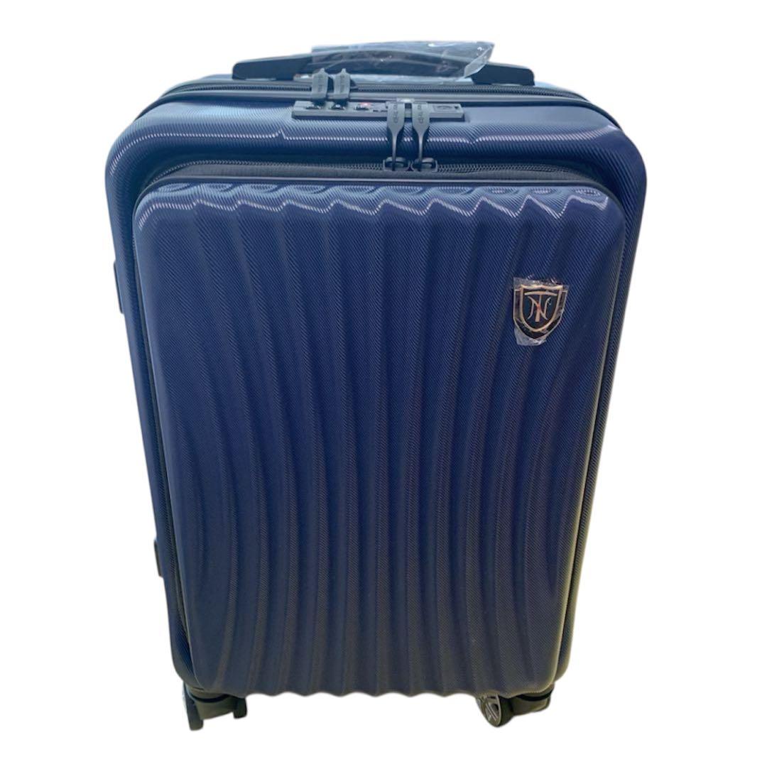 New Trip スーツケース 拡張機能　48Ｌ フロントオープン　静音　USB