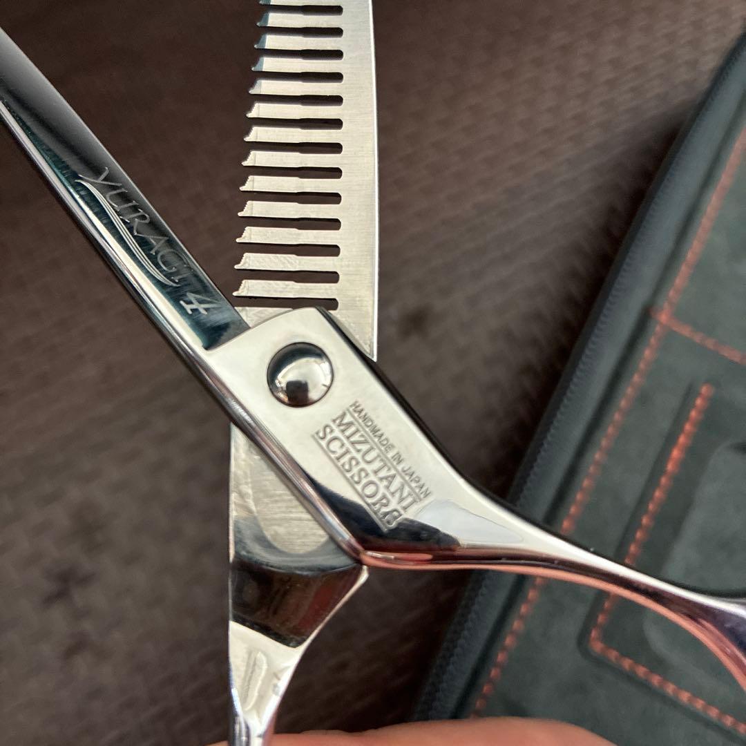 Mizutani YURAGI4 セニングシザー 収納ケース付き