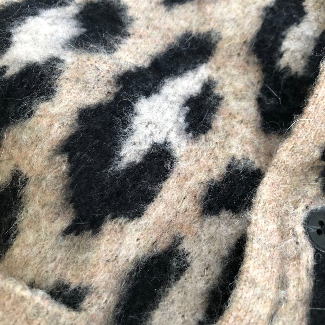 ジャーナル relume◆ CALIFORNIAモヘヤ パターンカーディガン