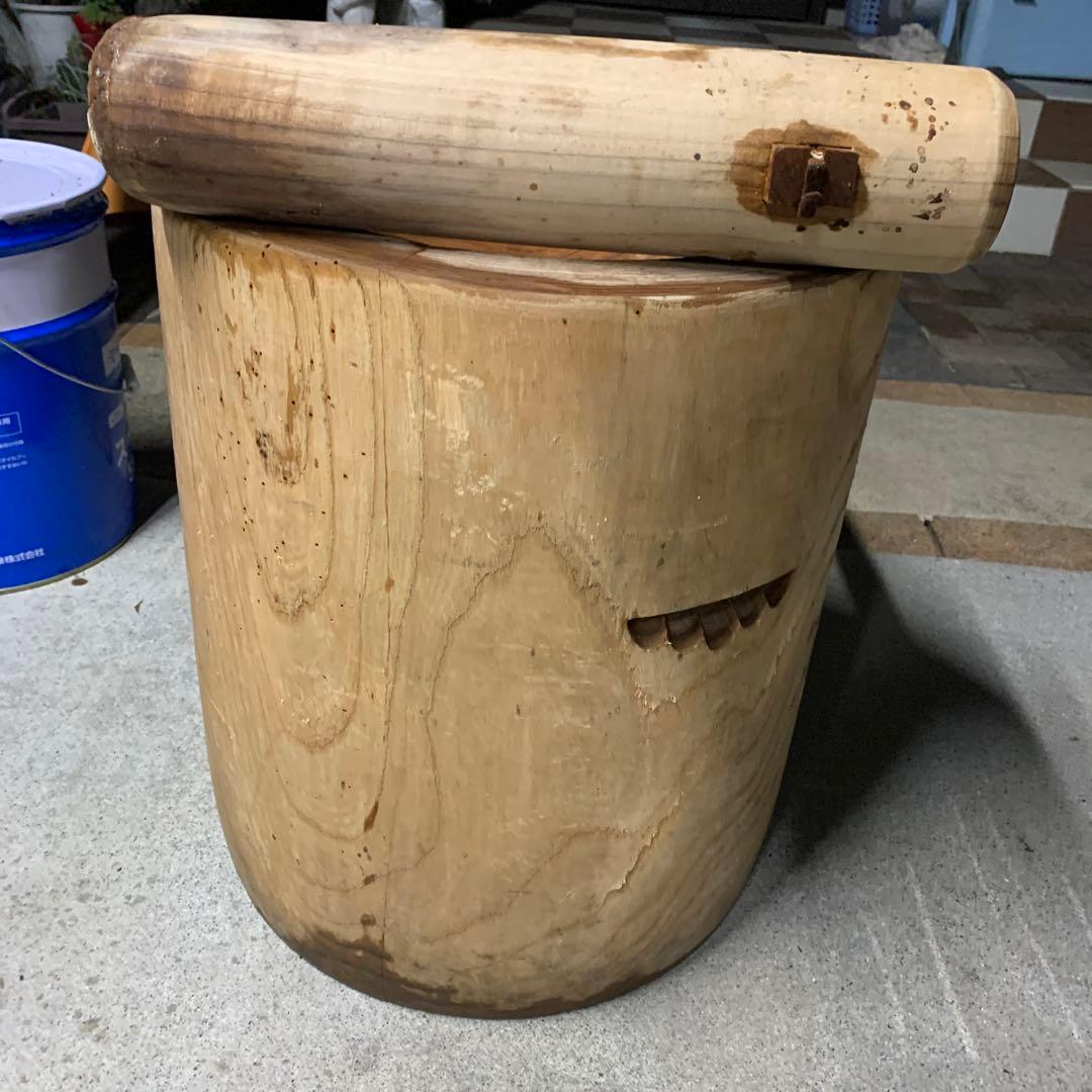 木製臼・杵セット
