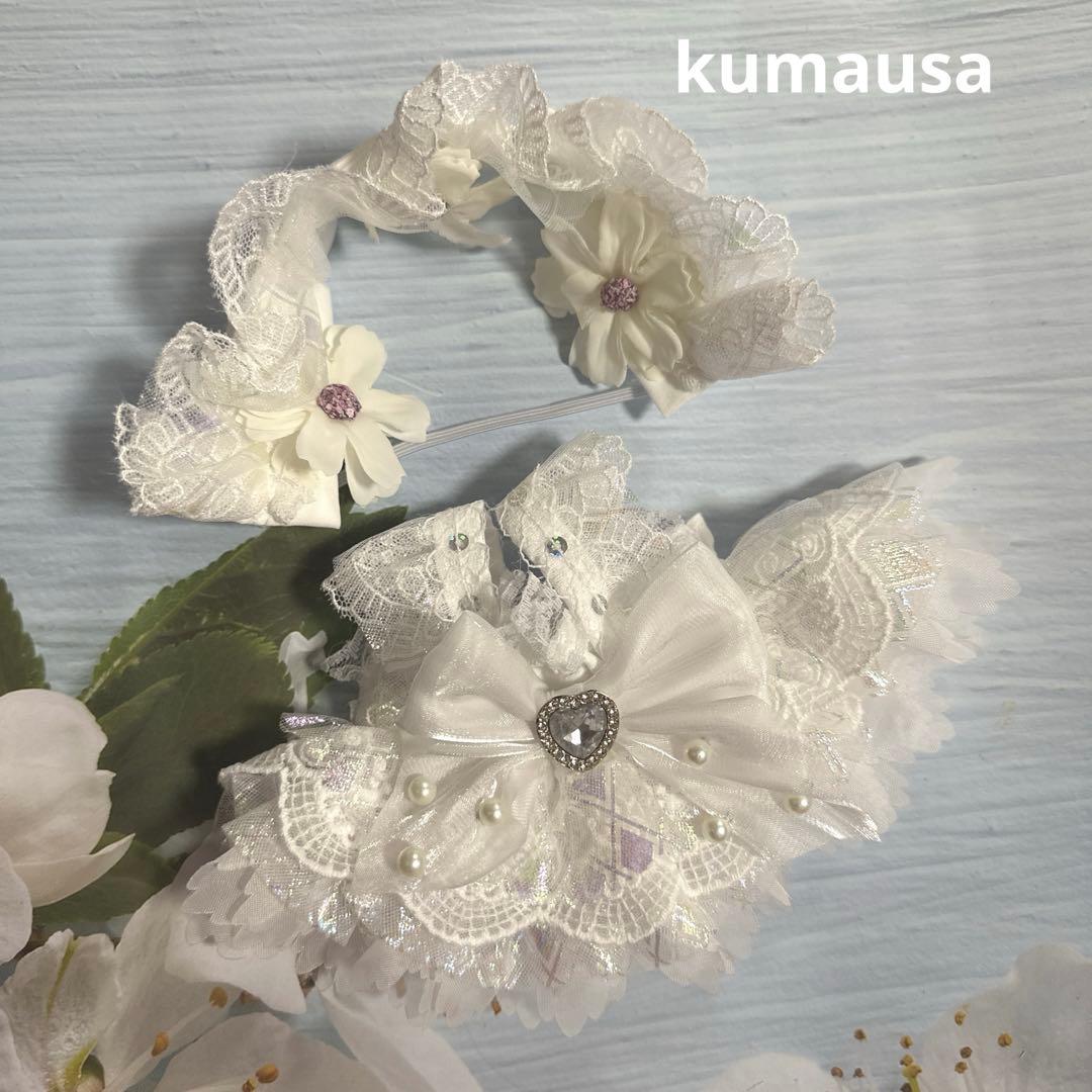 20cm人型ぬいぐるみ着せ替えワンピース　4着