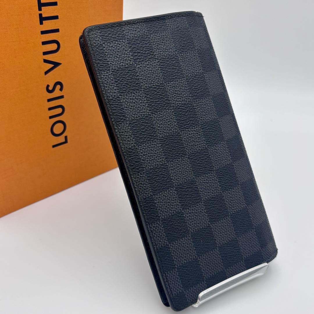 ルイヴィトン ダミエ グラフィット ポルトフォイユ・ブラザ 長財布