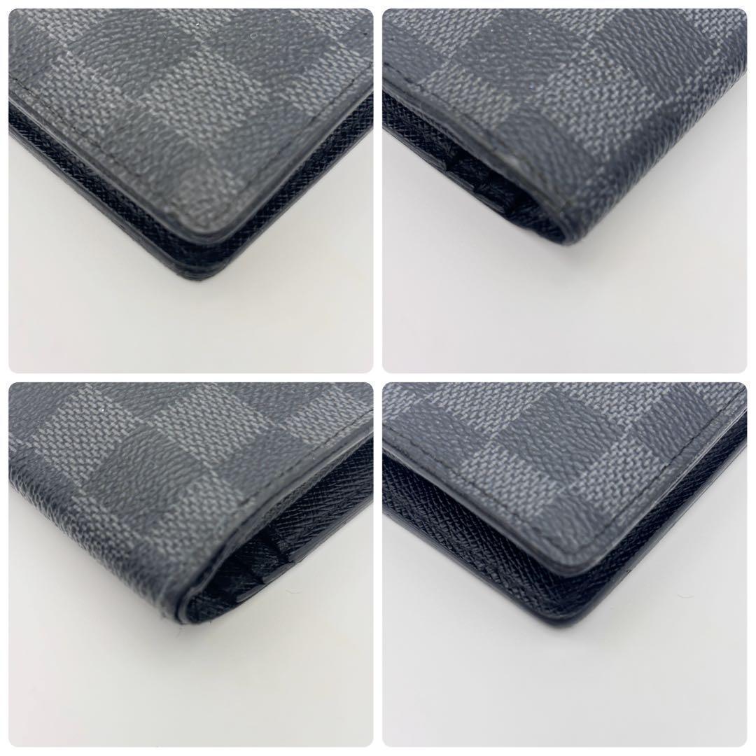 ルイヴィトン ダミエ グラフィット ポルトフォイユ・ブラザ 長財布