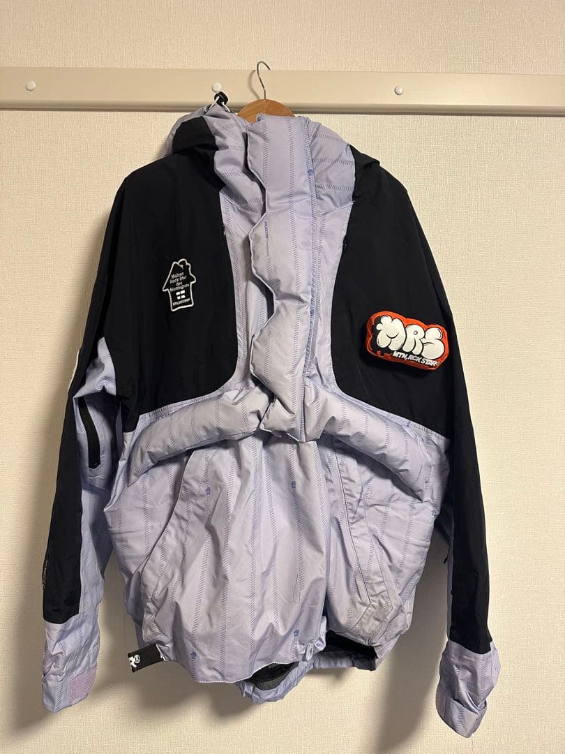 マウンテンロックスター HMK2/PARACHUTE PANTS STRIPE