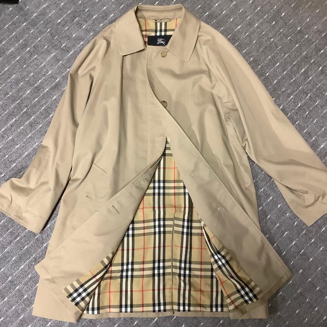 Burberry London イングランド製 ノバチェック ステンカラーコート