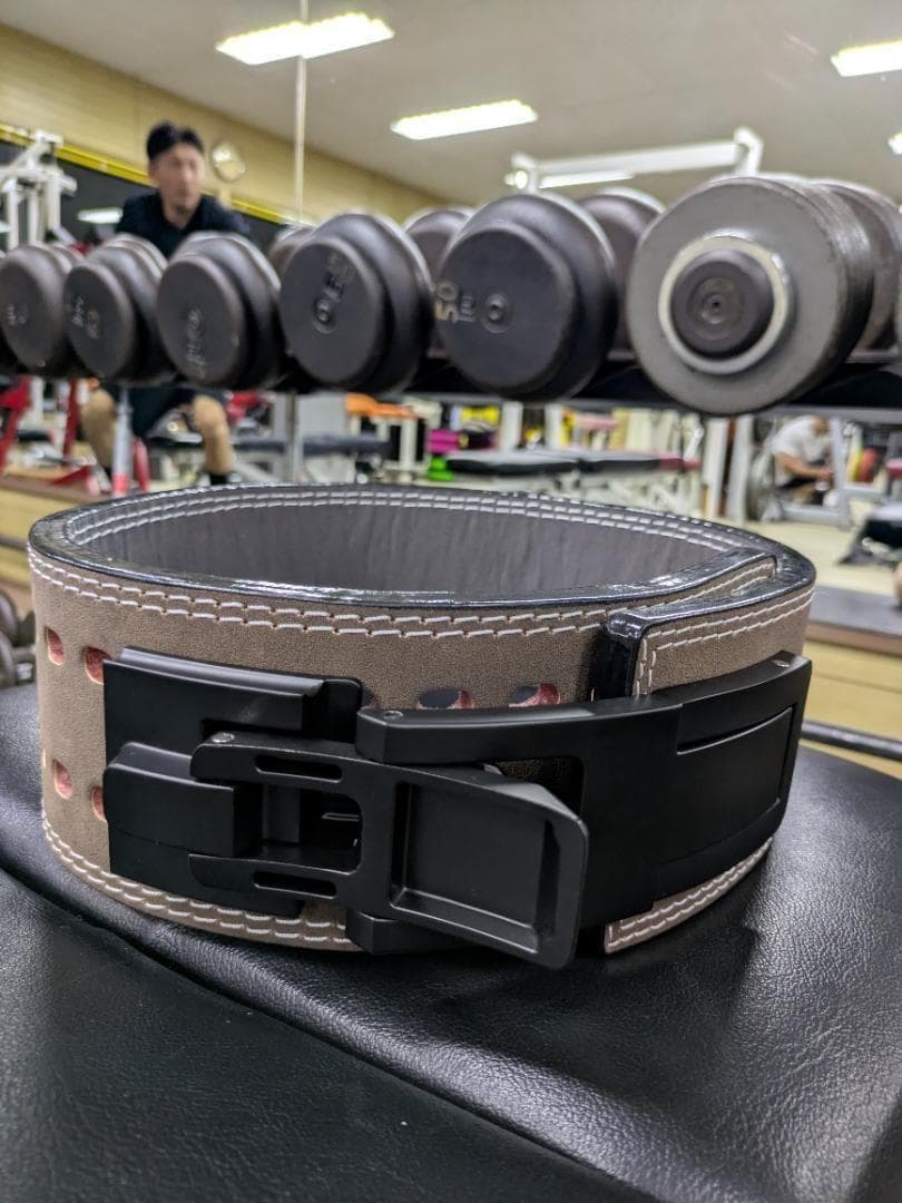 レバーアクションベルト　パワーベルト　ワンタッチ可変式13ｍｍ　Mサイズ