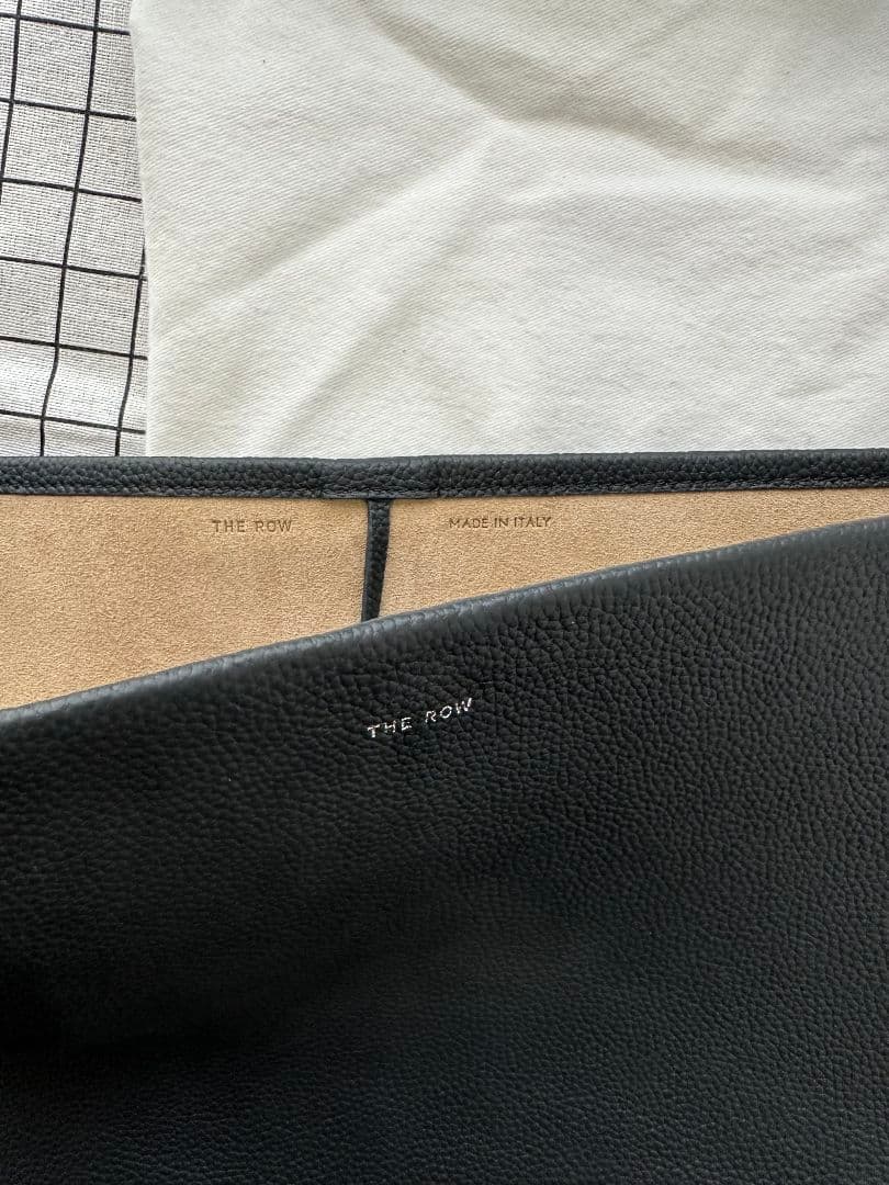 The Row ブラック N/S Park Tote largeトートバッグ