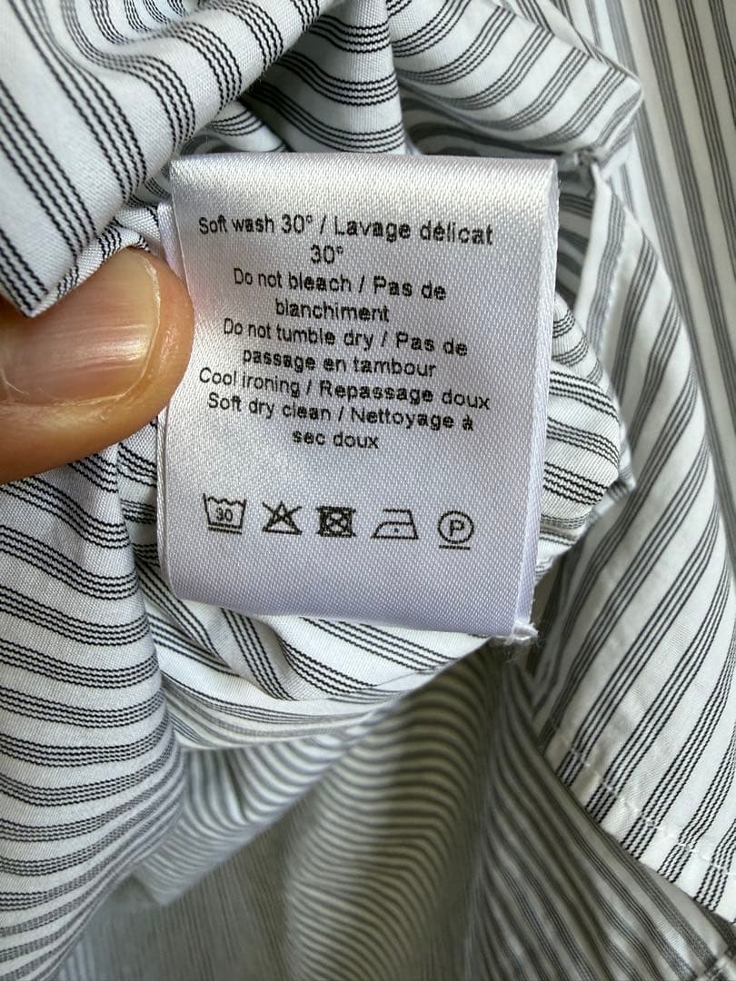 トップス LEMAIRE 22SS COVERTIBLE COLLAR LS SHIRT