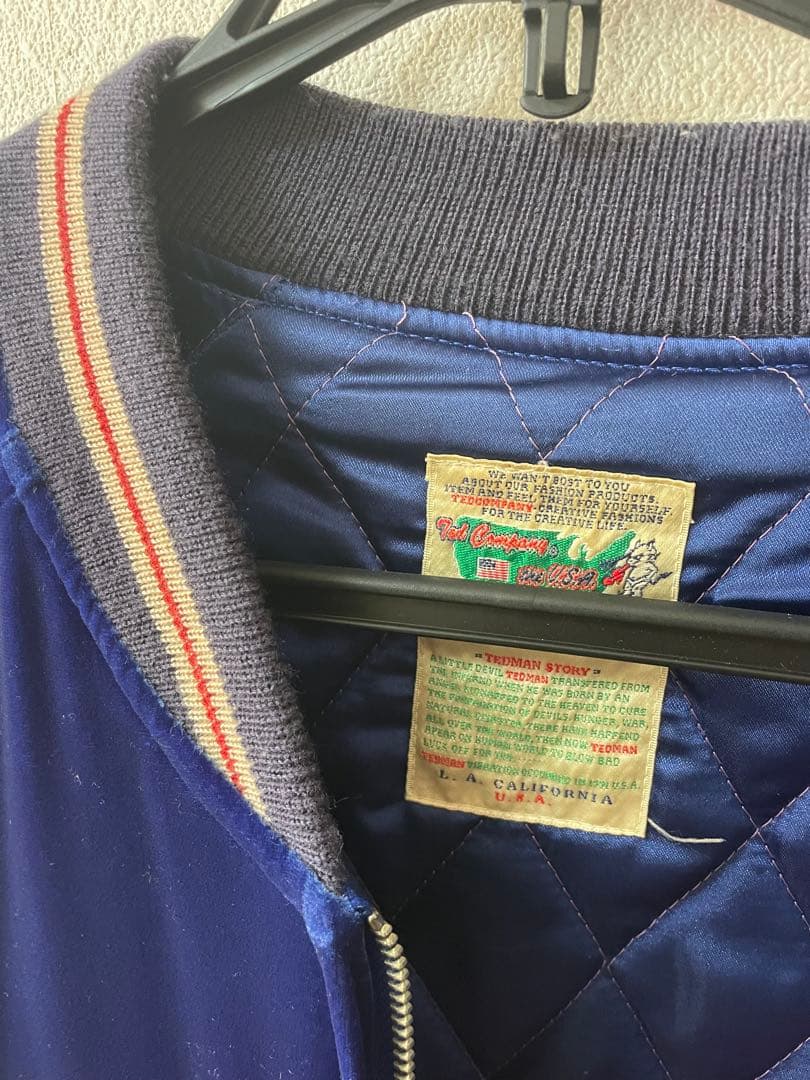 テッドマンスカジャン TSK012 サイズ40 古着　エフ商会 91s