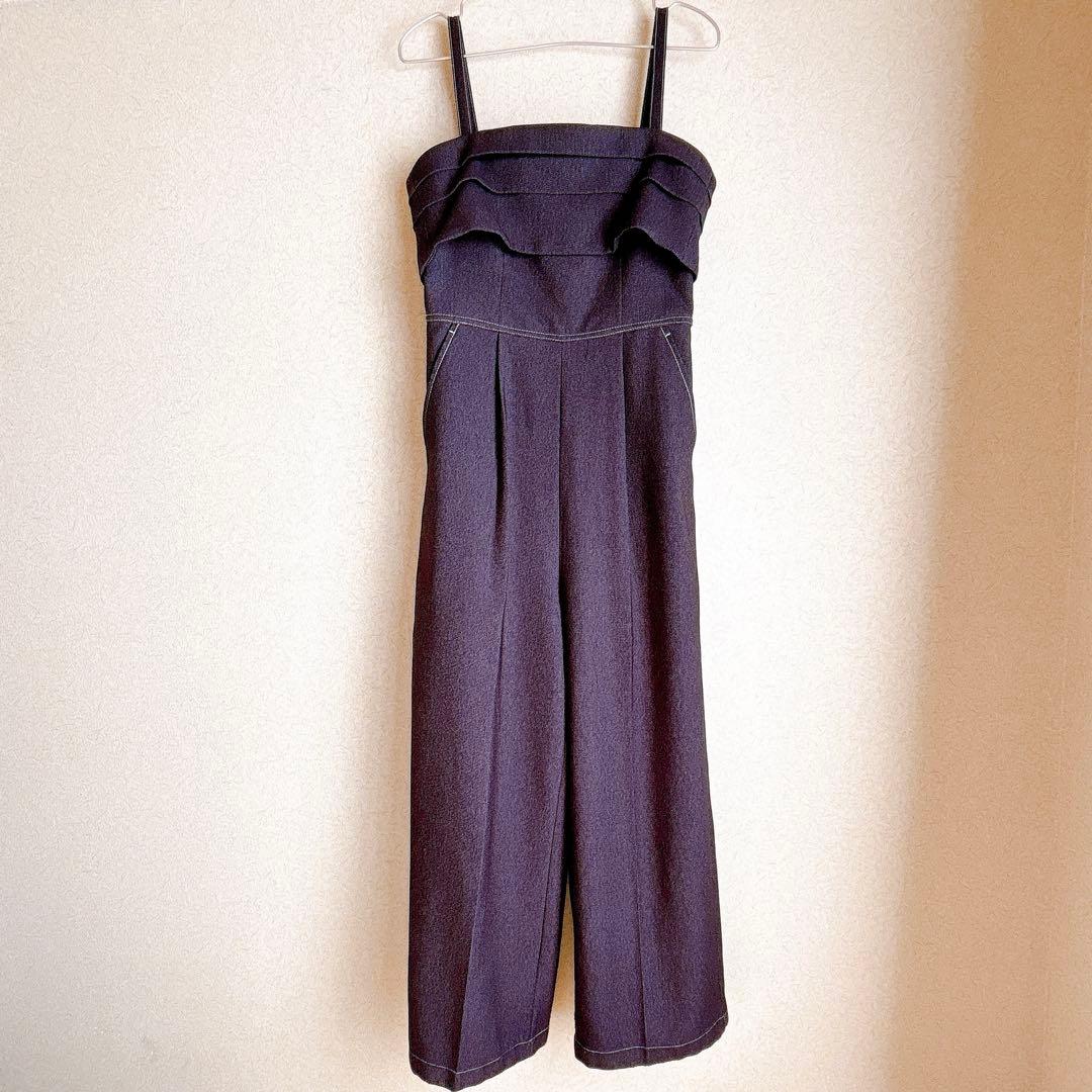 人気　iDea Luce デニムオールインワン サロペット 訳あり