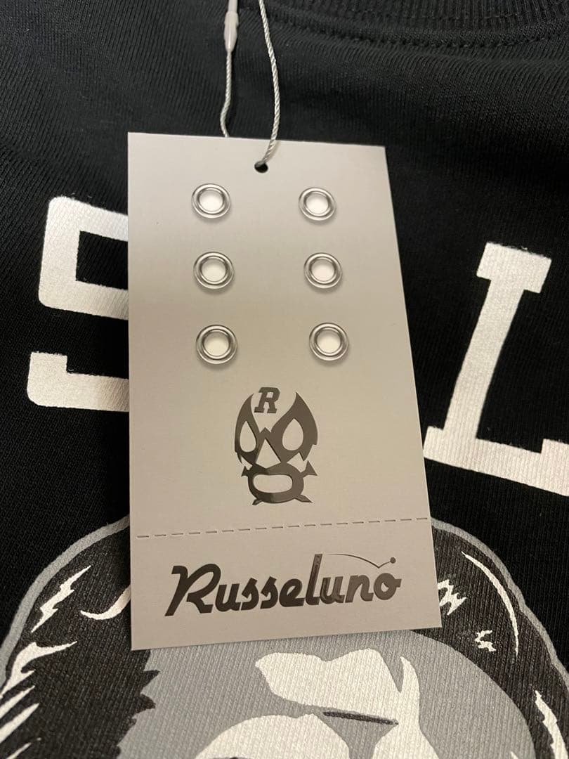 ★新品タグ付き★ ラッセルノ×長州力 コラボ トレーナー 黒 スウェット 6