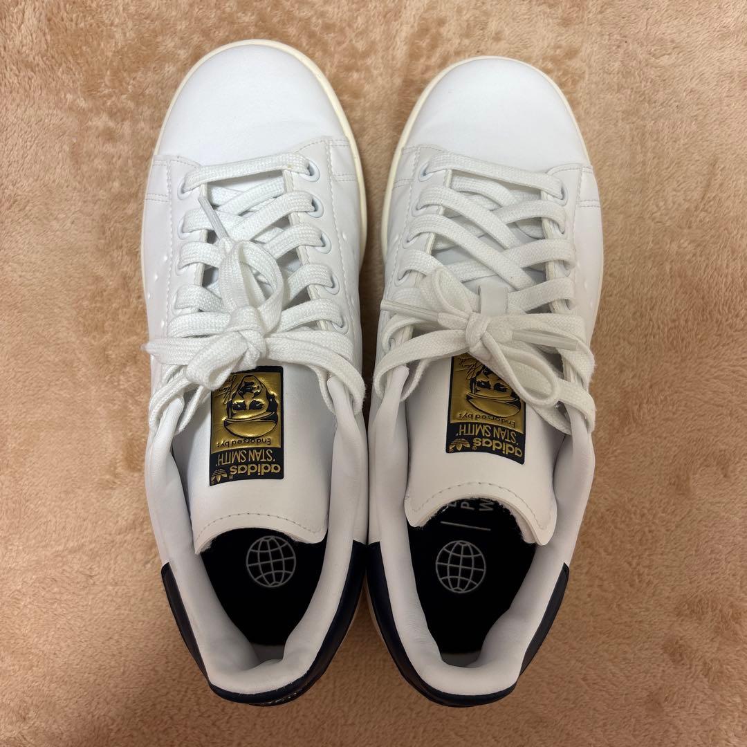 adidas Stan Smith ゴルフシューズ 女性用 ホワイト