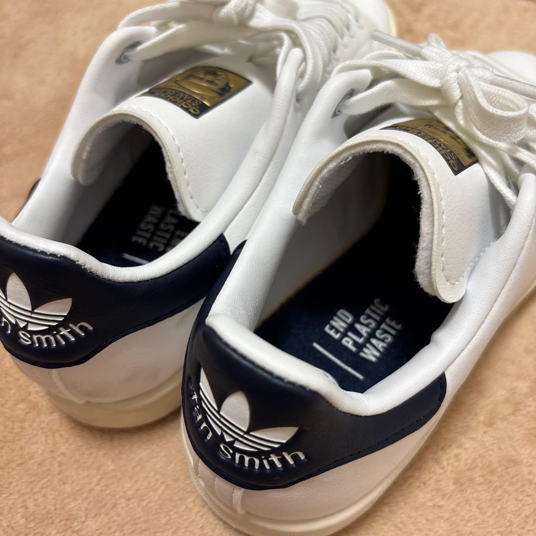adidas Stan Smith ゴルフシューズ 女性用 ホワイト
