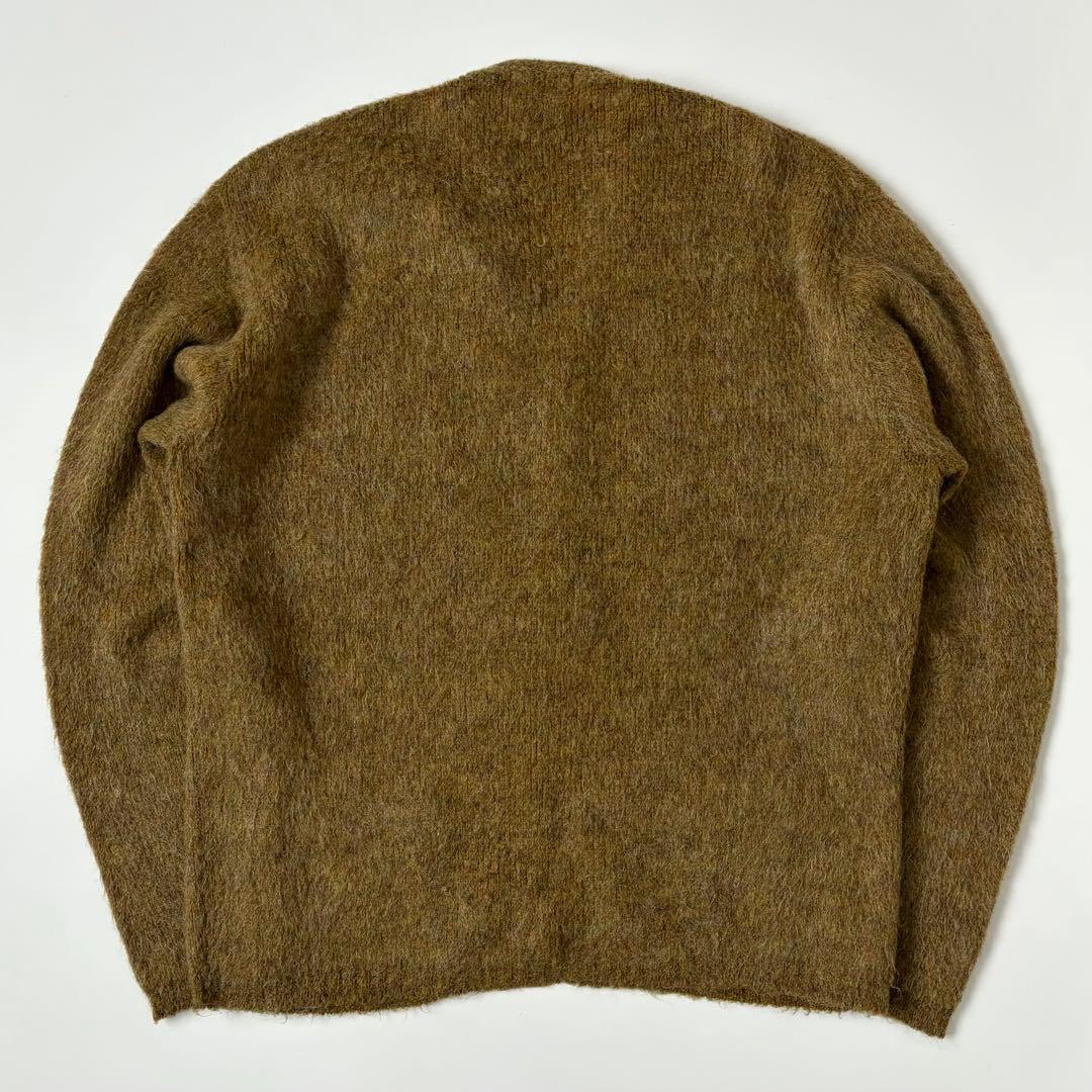 毛足長★60s モヘアカーディガン L ヴィンテージ ビンテージ カートコバーン