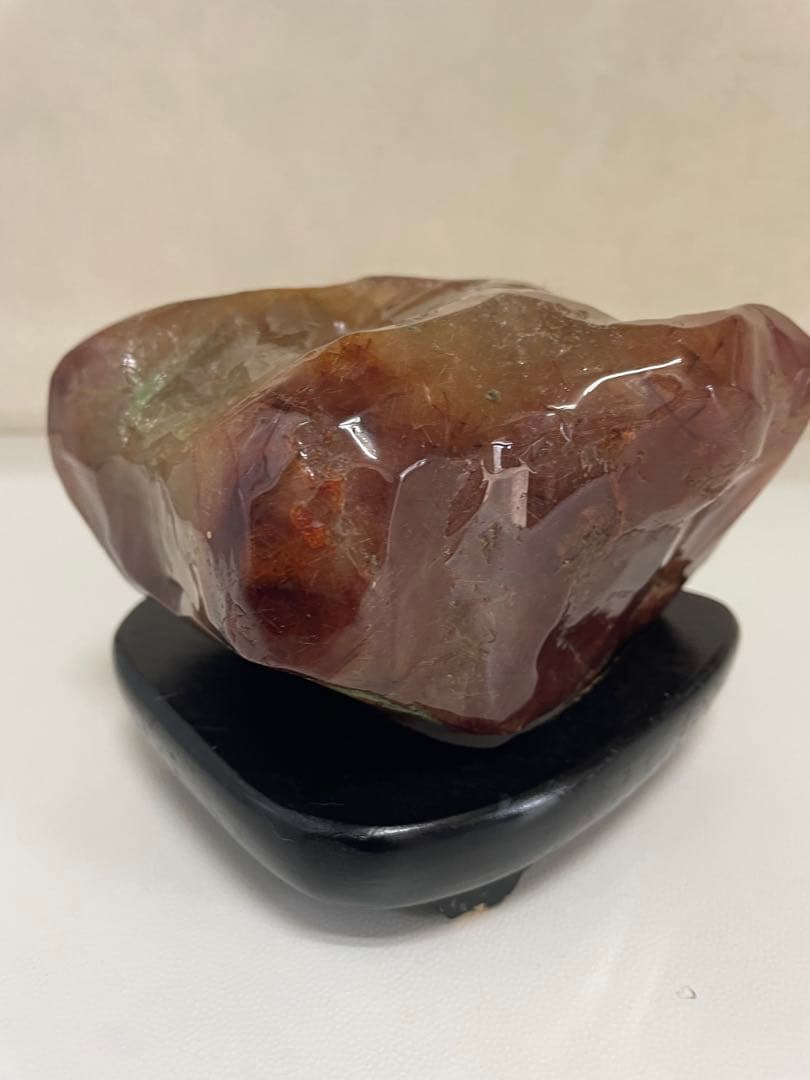 lnashin　特大　希少　1804g 針びっちり　ルチルクォーツ　磨き