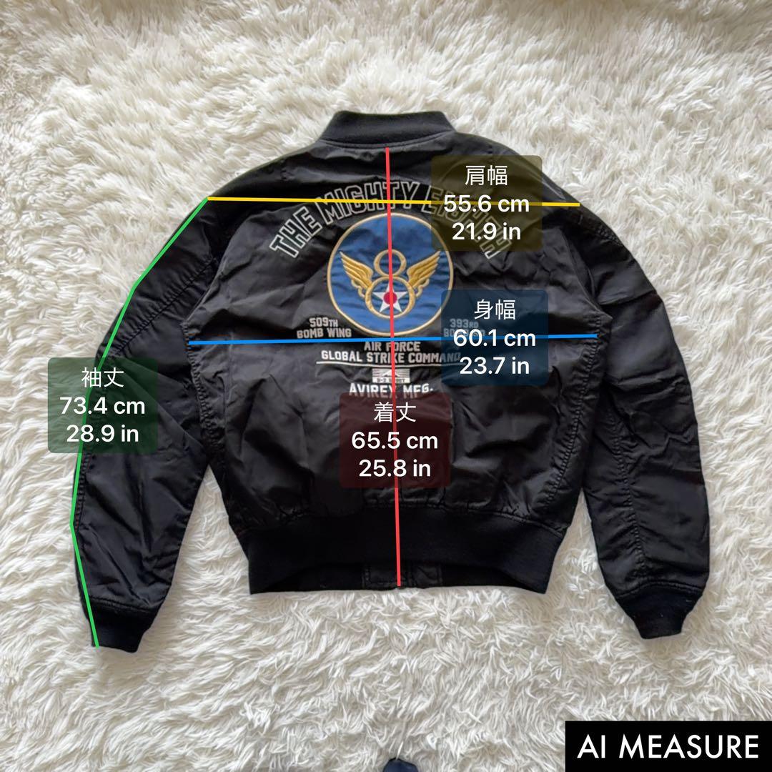 2XL✨AVIREX MA-1 フライトジャケット B-2 SPIRITモデル
