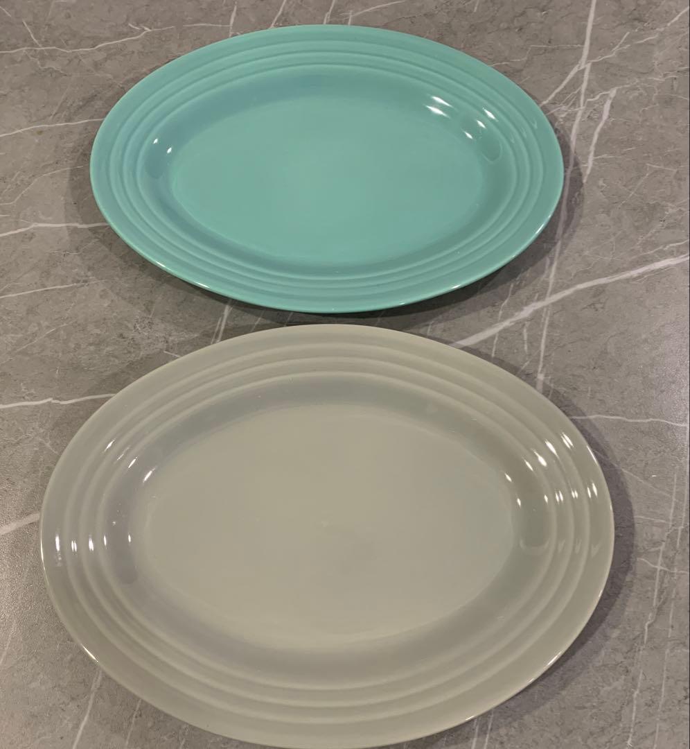 BAUER POTTERY オーバル大皿