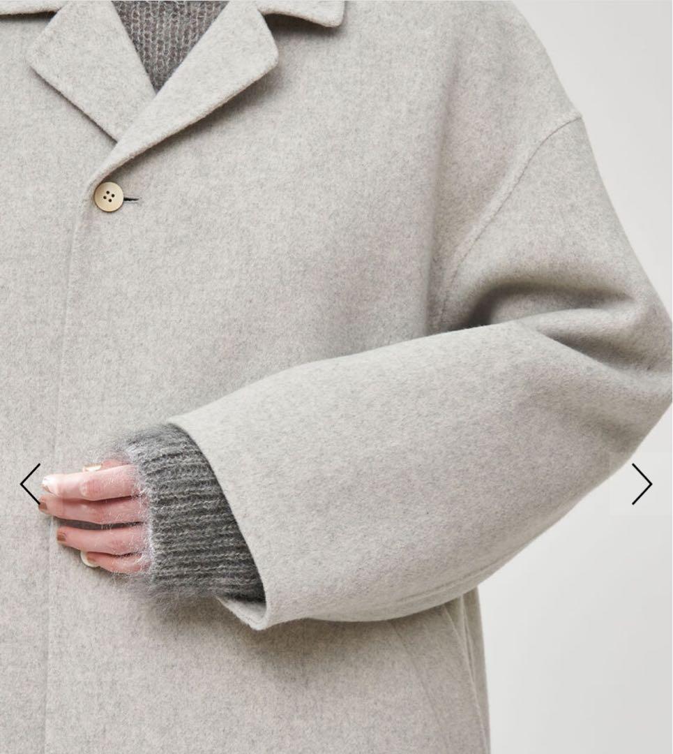 【新品未使用】トゥモローランド　ウールカシミヤダブルフェイスチェスターコート