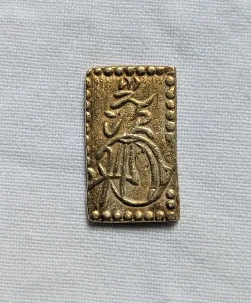 明治二分金 二分判金 江戸時代の金貨 3.05g