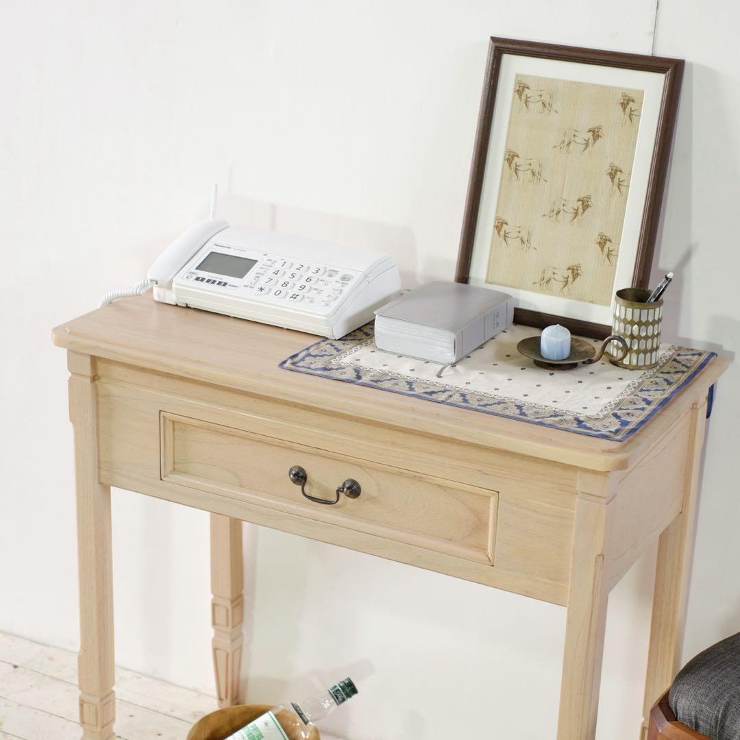 M 新品 コンソールテーブル 机 デスク 飾り棚 収納棚 北欧 カントリー 玄関