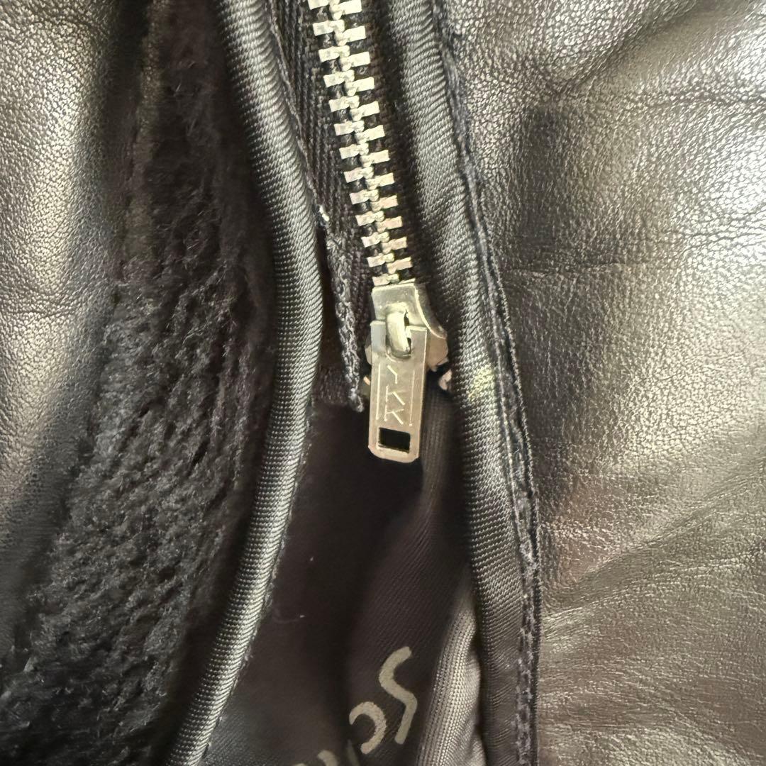 米国製42⭐️SCHOTT ショット シングル ライダース ボアライナー 2XL