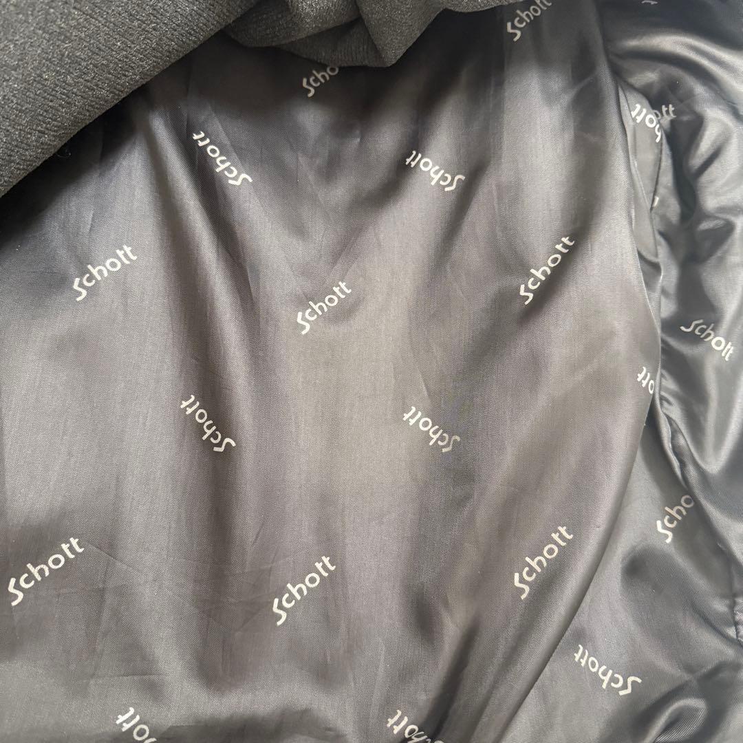 米国製42⭐️SCHOTT ショット シングル ライダース ボアライナー 2XL