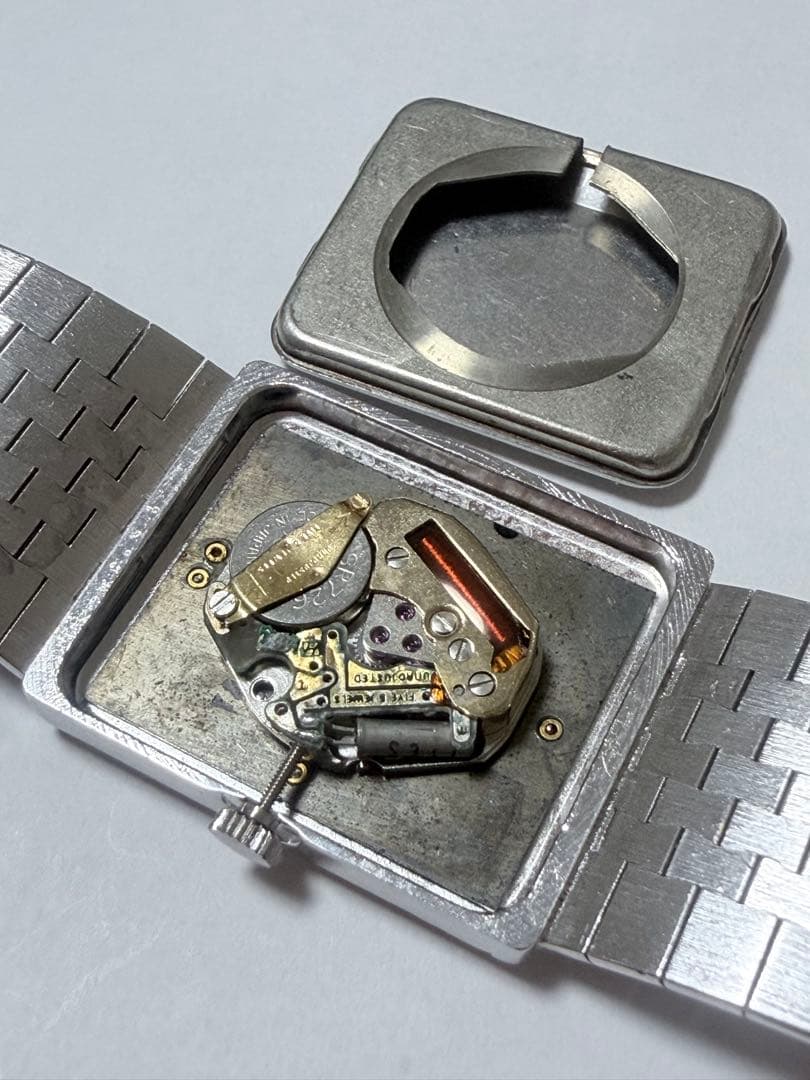 ジャンク品 Piaget 腕時計 ブラックダイヤル