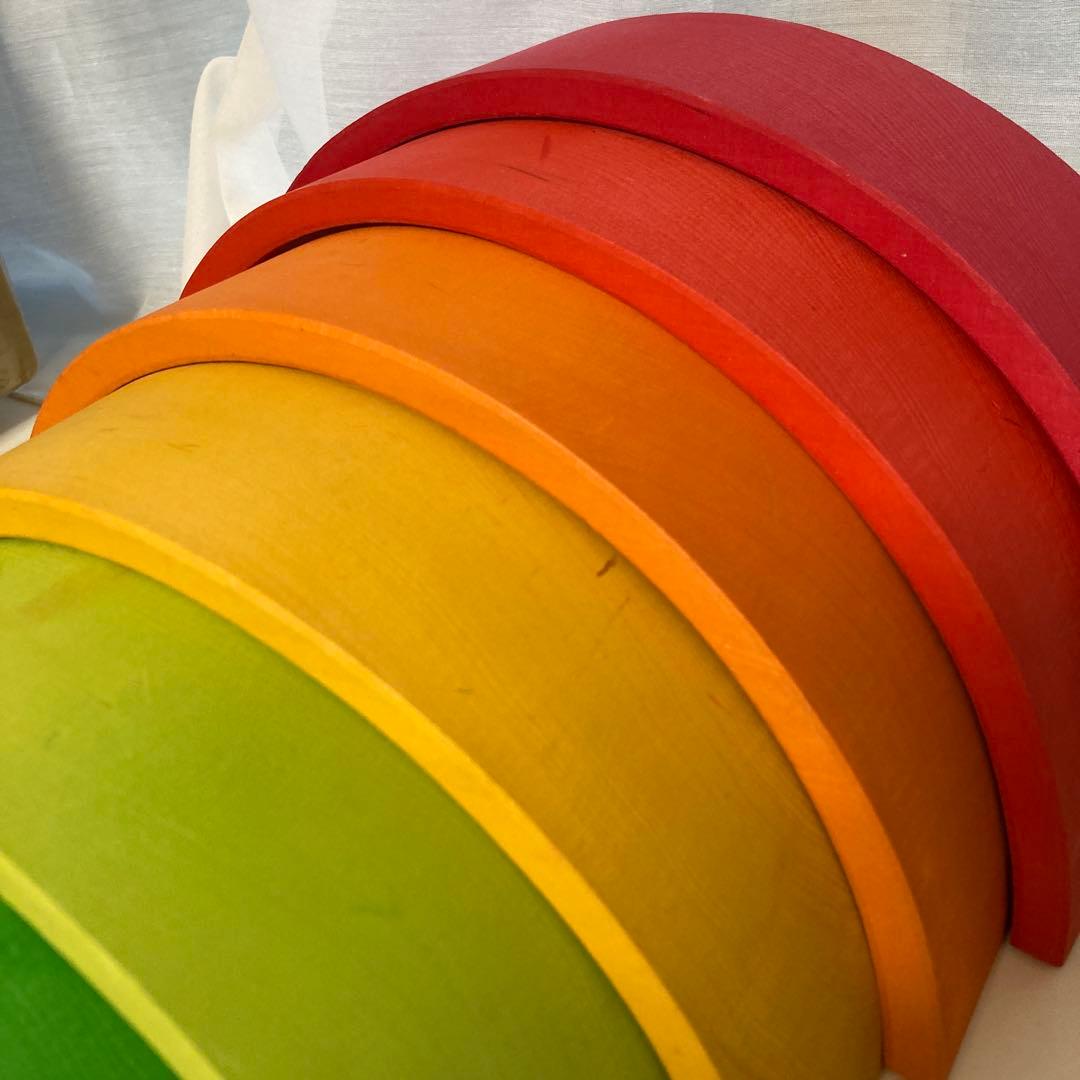 グリムス 木製レインボーアーチ 知育玩具