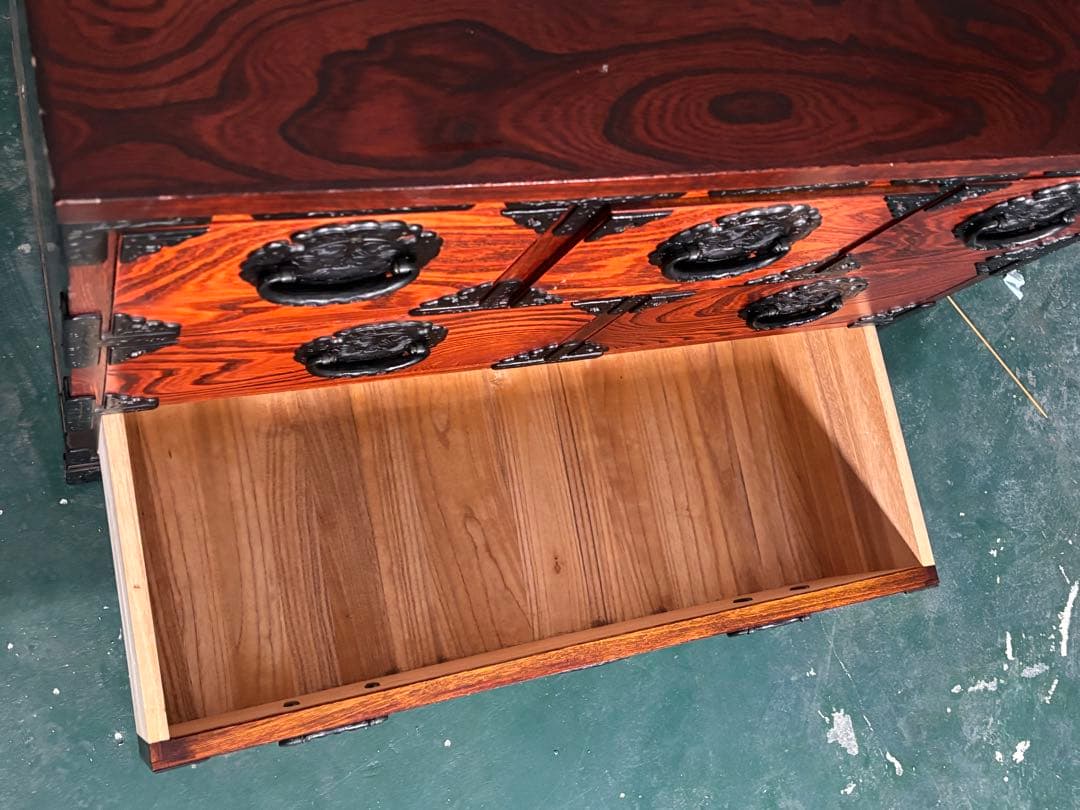 ◆岩谷堂箪笥/和箪笥/伝統工芸/サイドチェスト/民藝家具　状態C