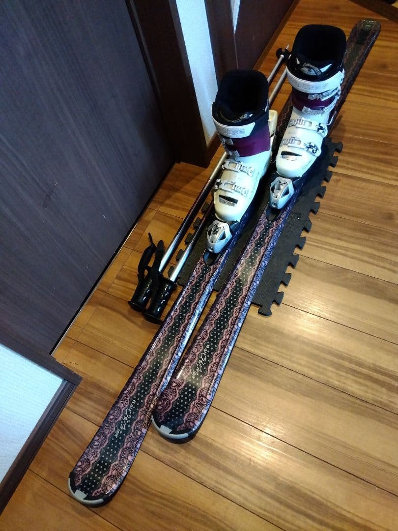 【ハイエンド】ELAN/レディース用/スキーセット/メンテ・WAX済み✔